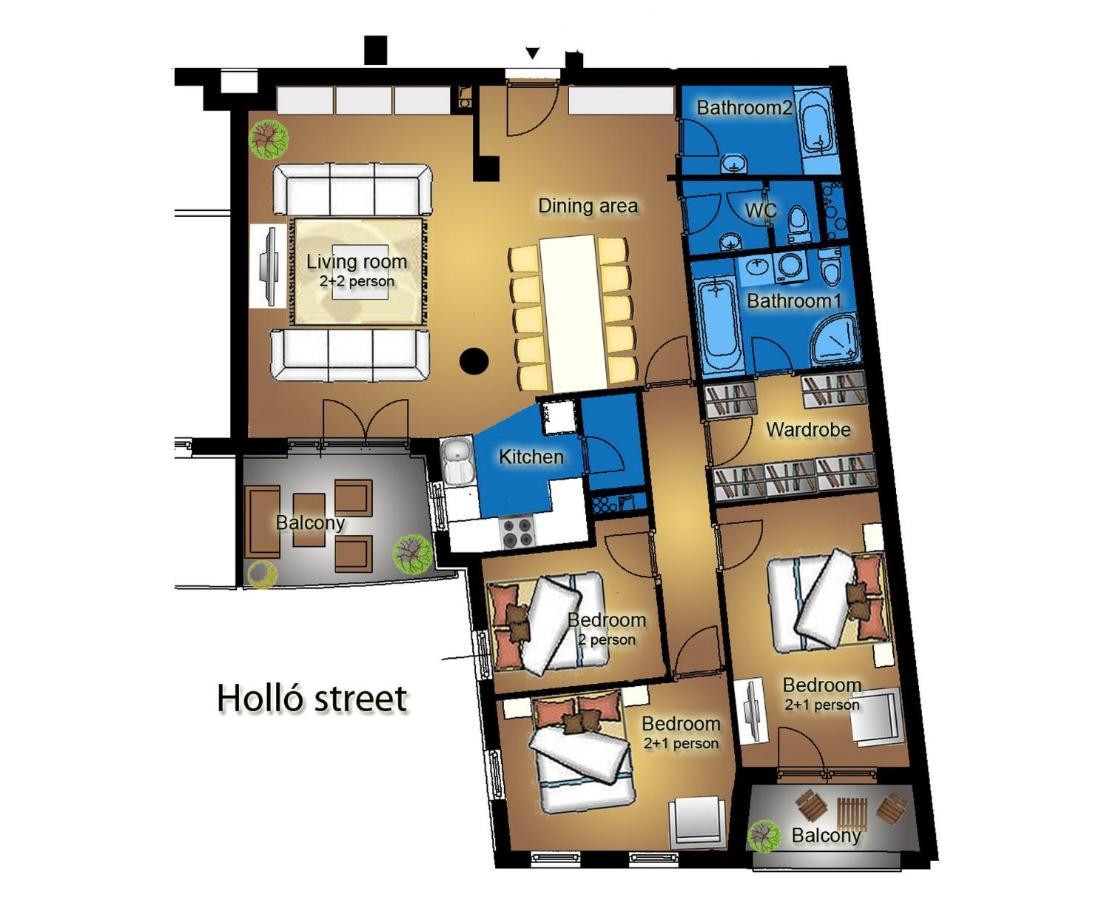 Gde Hollo Apartments Budapest Extérieur photo